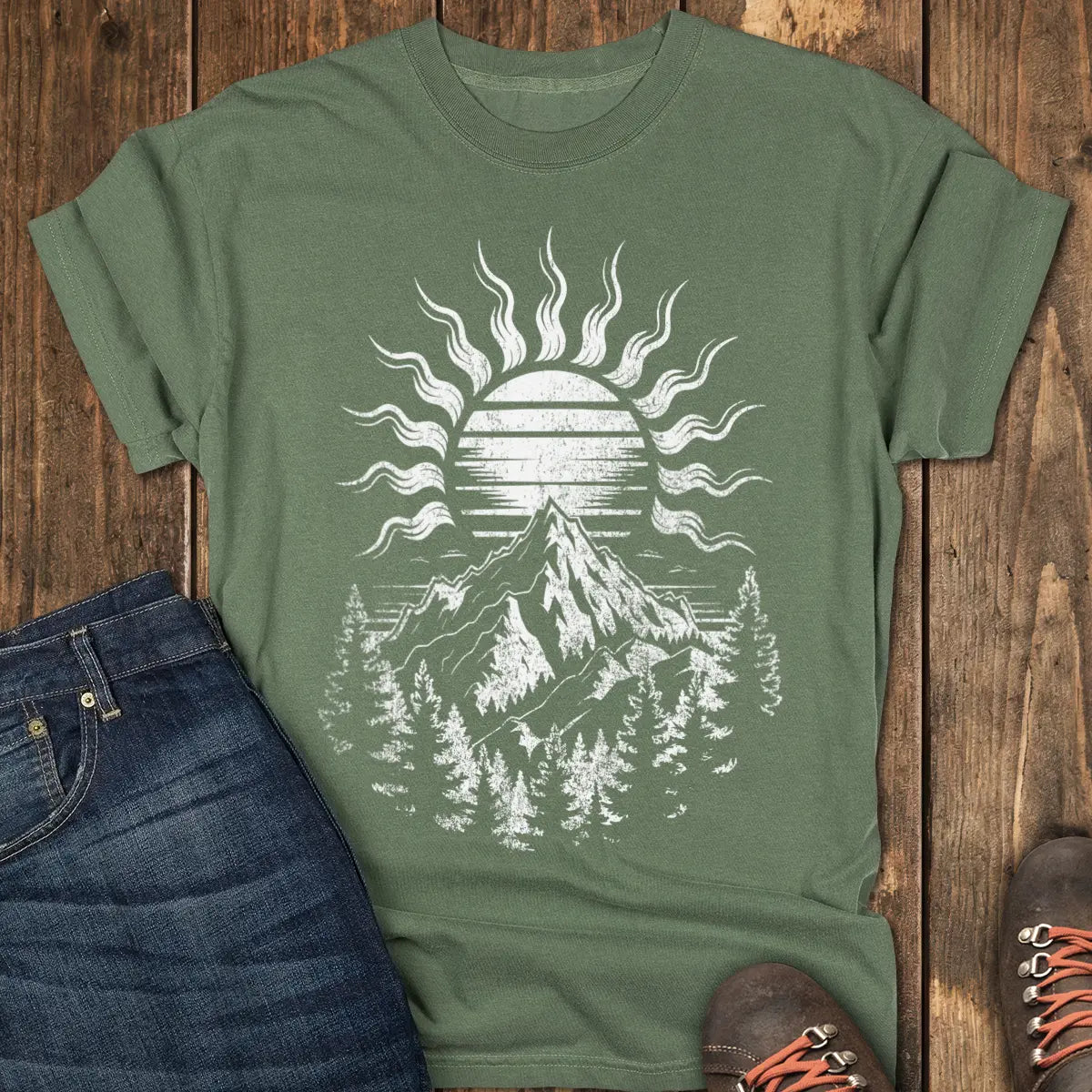 Daylight Tee - Moss