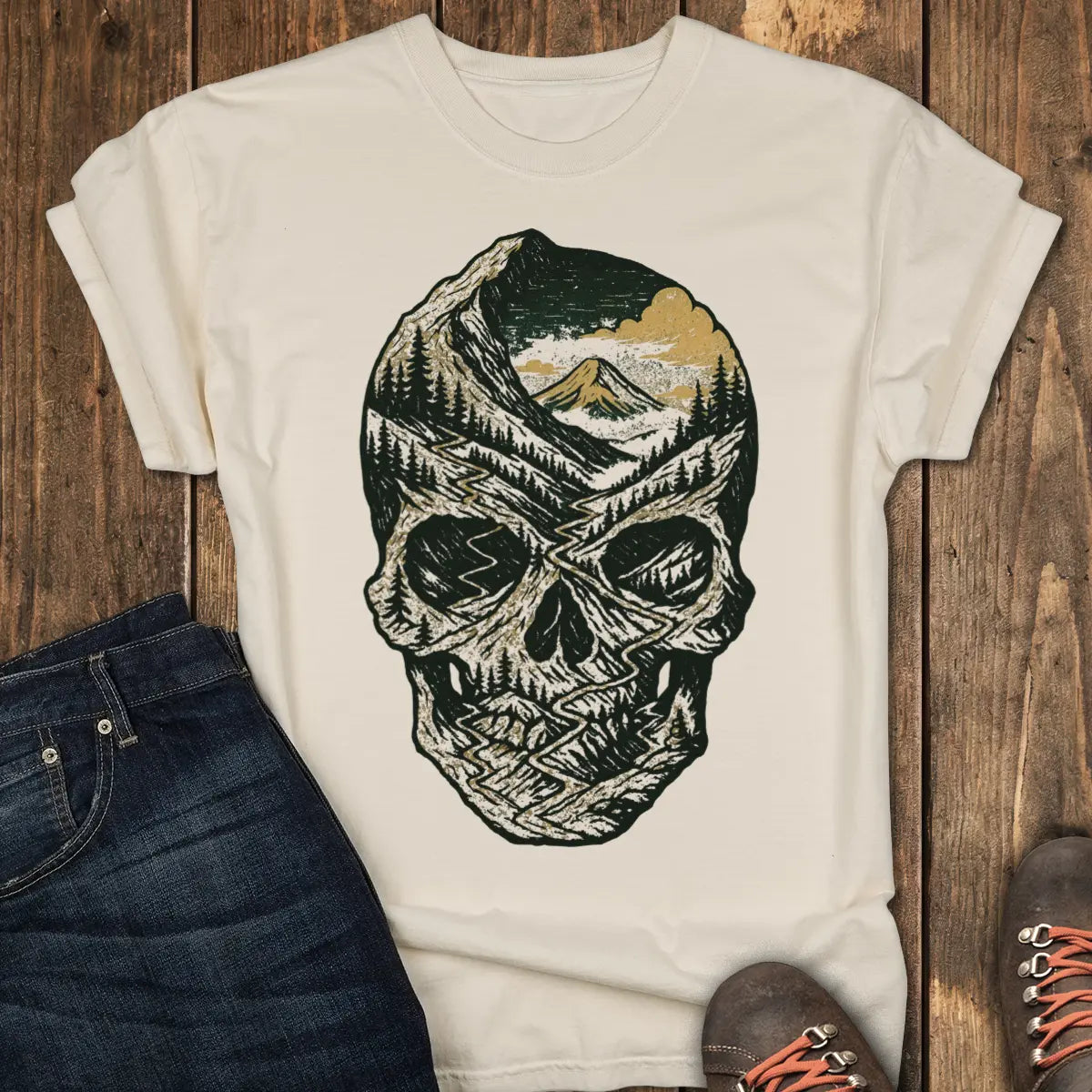 Death Valley Tee - Ivory