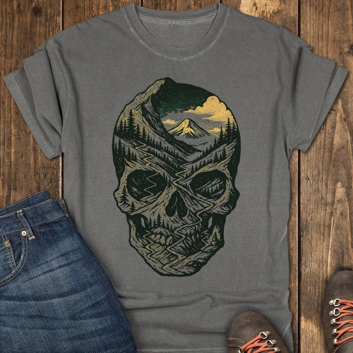 Death Valley Tee - Pepper