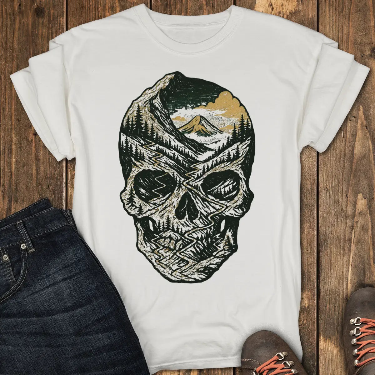 Death Valley Tee - White