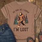Definitely Lost Tee - Espresso