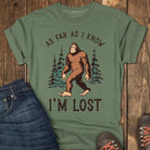 Definitely Lost Tee - Moss