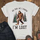 Definitely Lost Tee - White