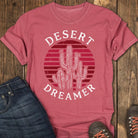 Desert Dreamer Tee - Crimson