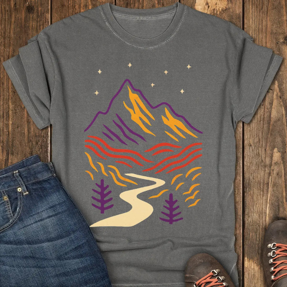 Desert Highway Tee - Pepper