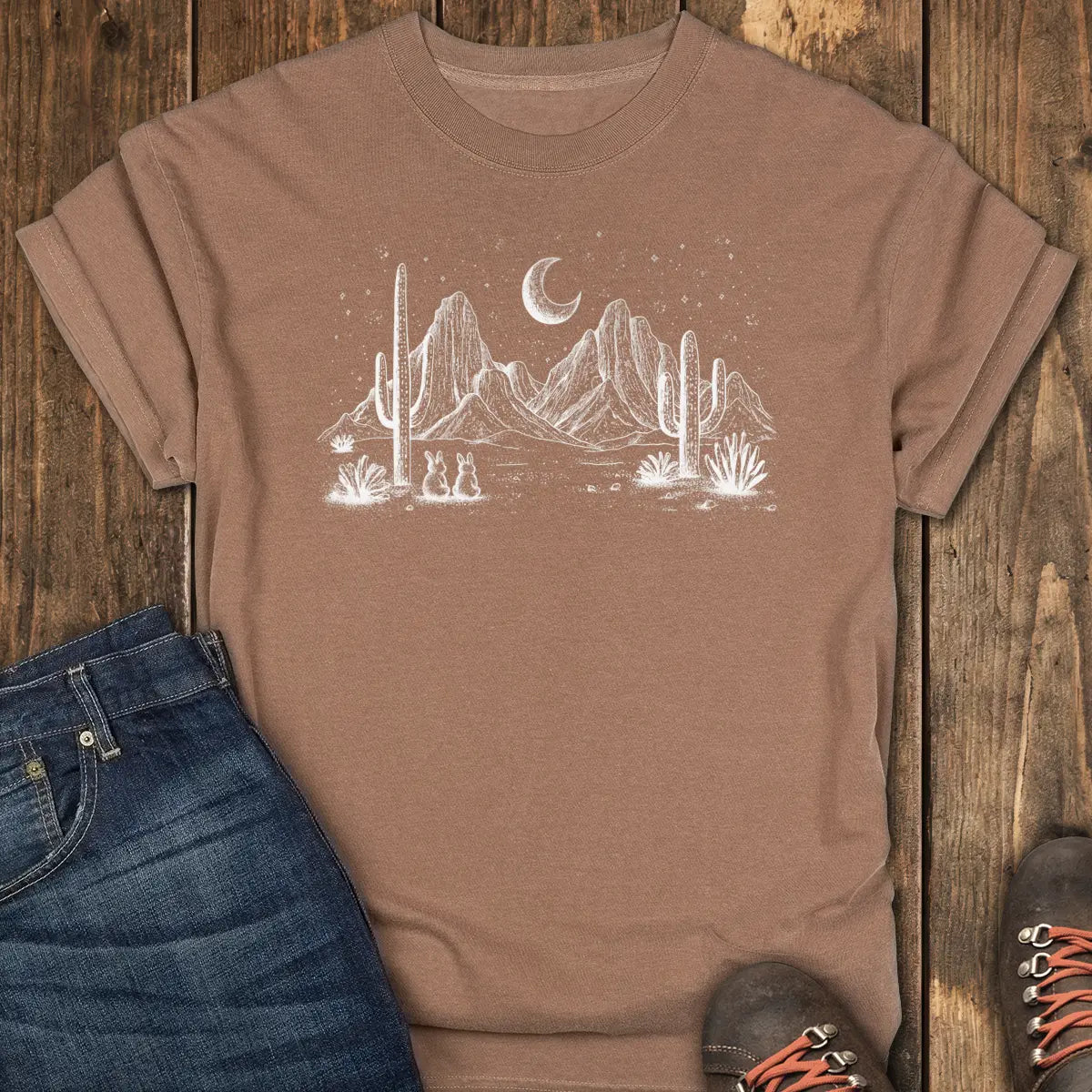 Desert Stargazers Tee - Espresso
