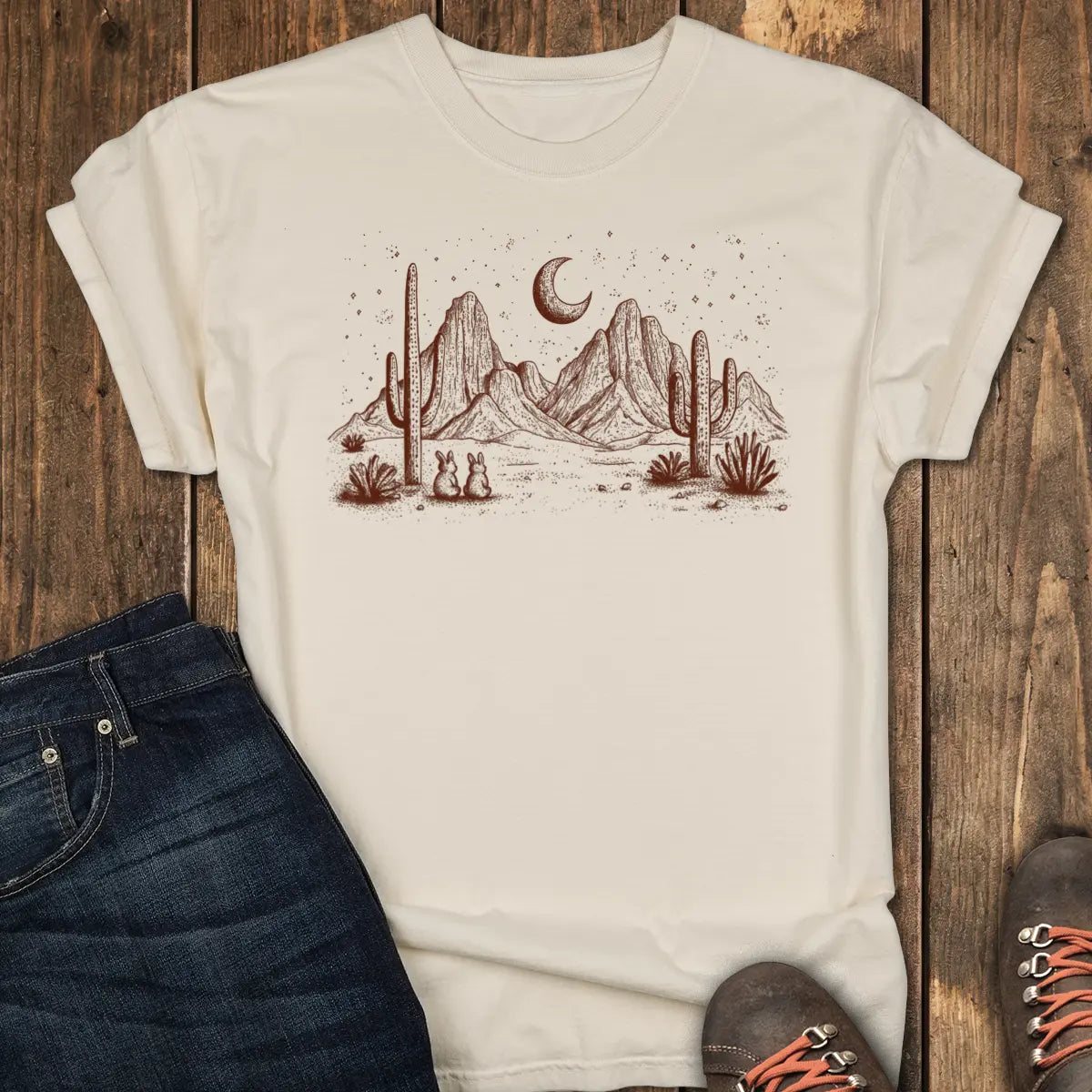 Desert Stargazers Tee - Ivory