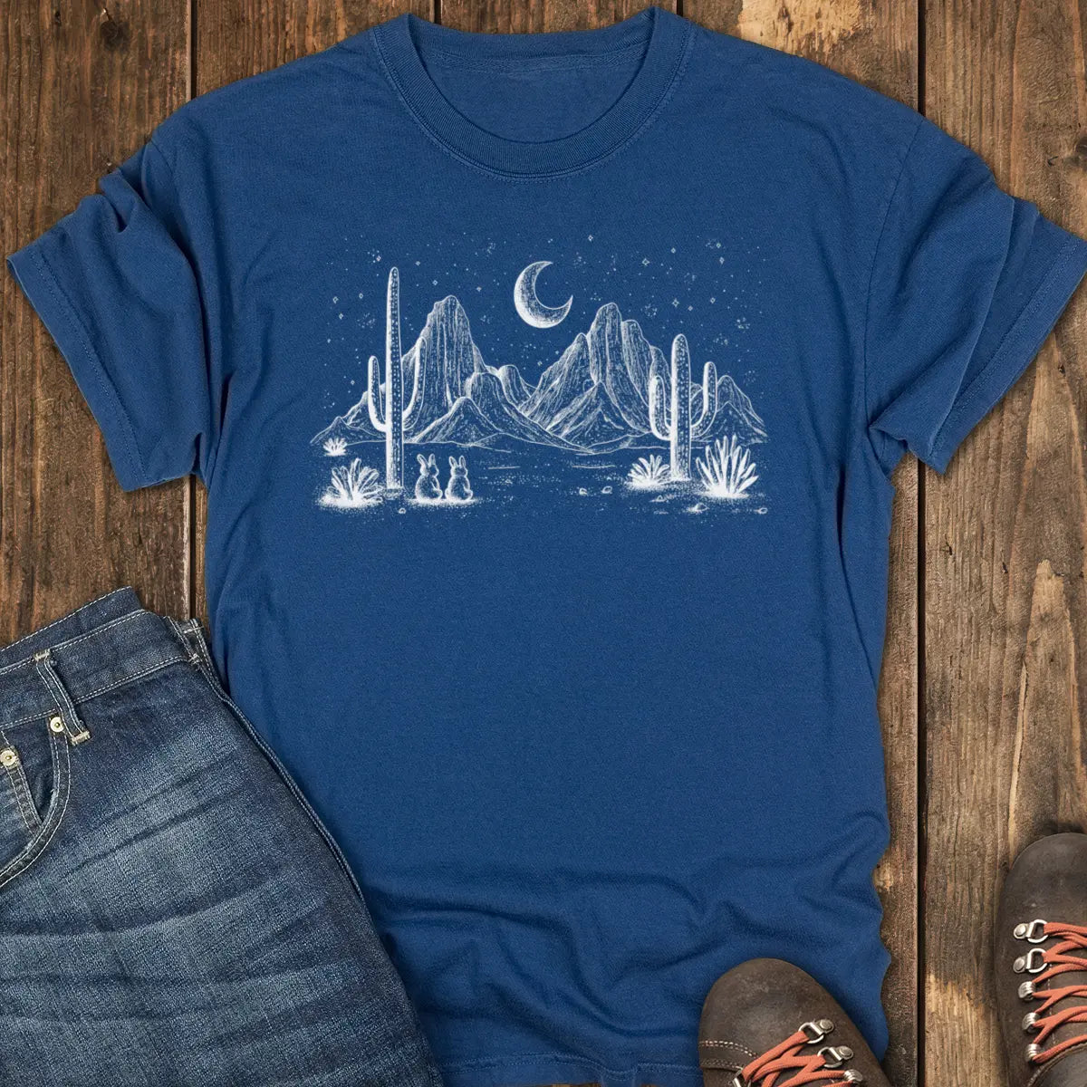 Desert Stargazers Tee - Navy
