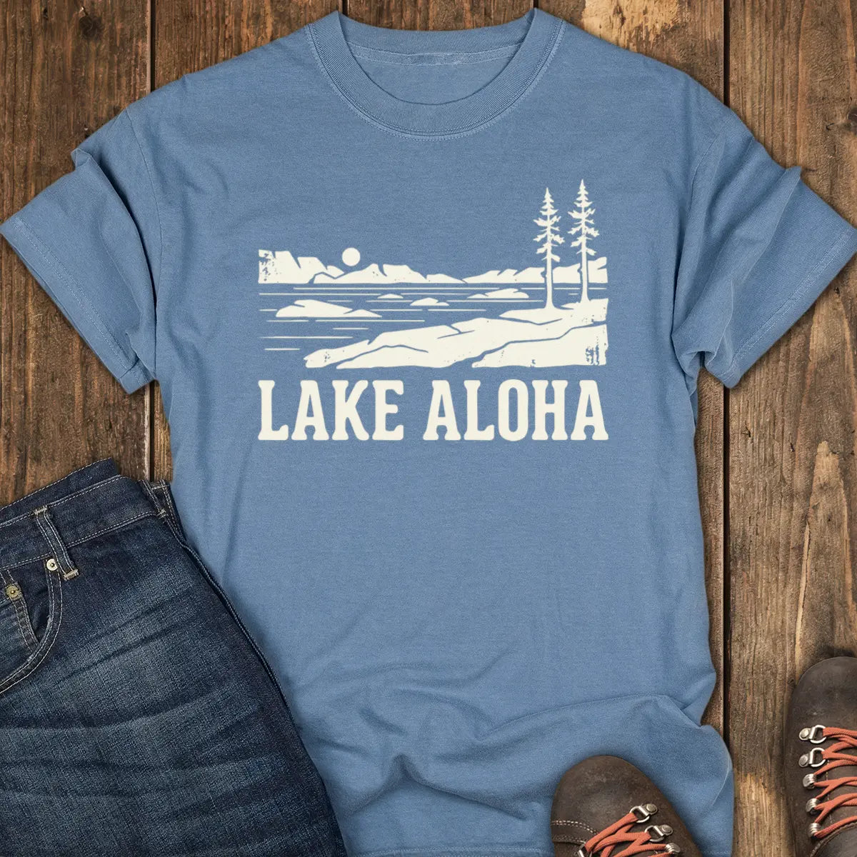 Desolation Tee - Blue Jean