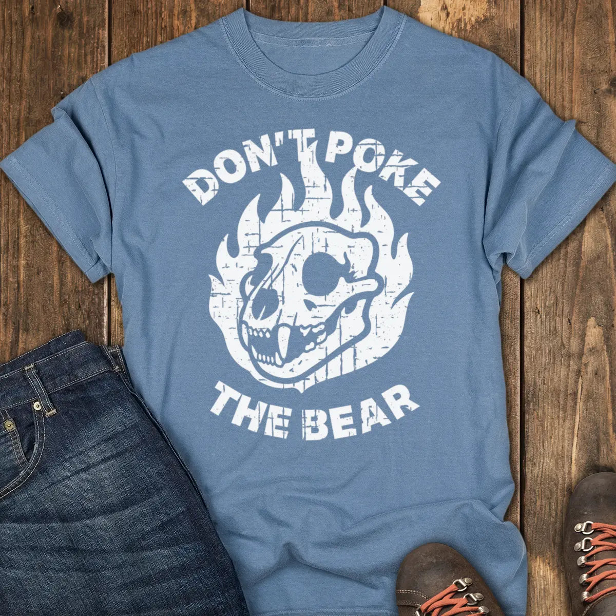 Do not do it Tee - Blue Jean