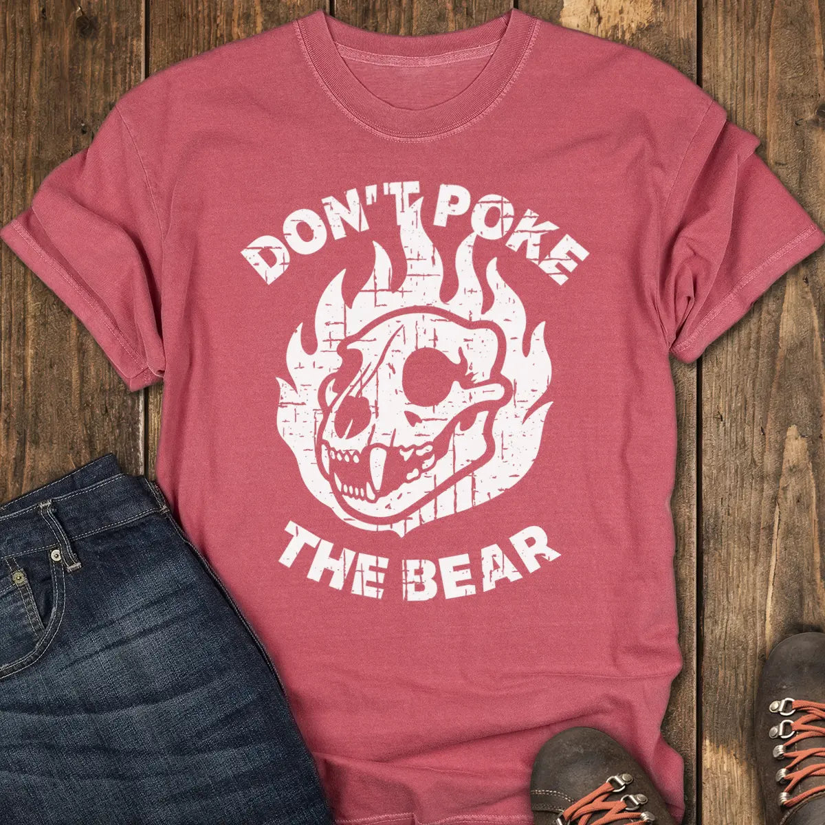 Do not do it Tee - Crimson
