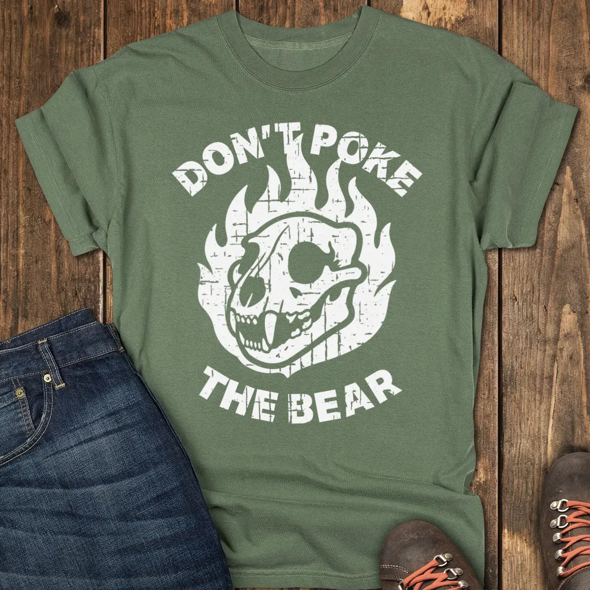 Do not do it Tee - Moss
