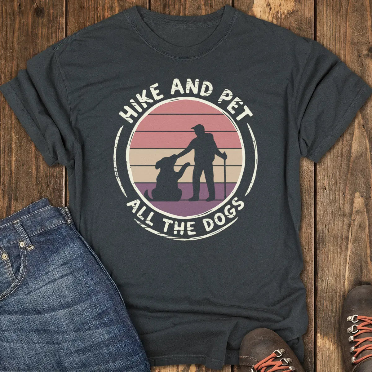 Dogs First Tee - Black