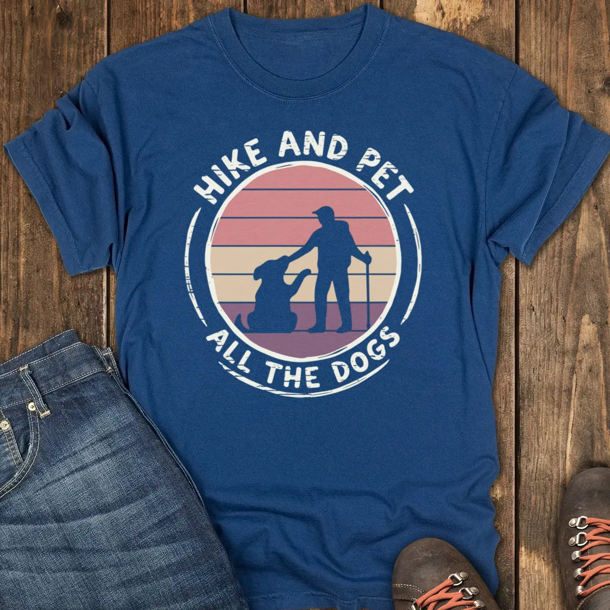 Dogs First Tee - Navy