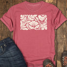 Early Bird Tee - Crimson