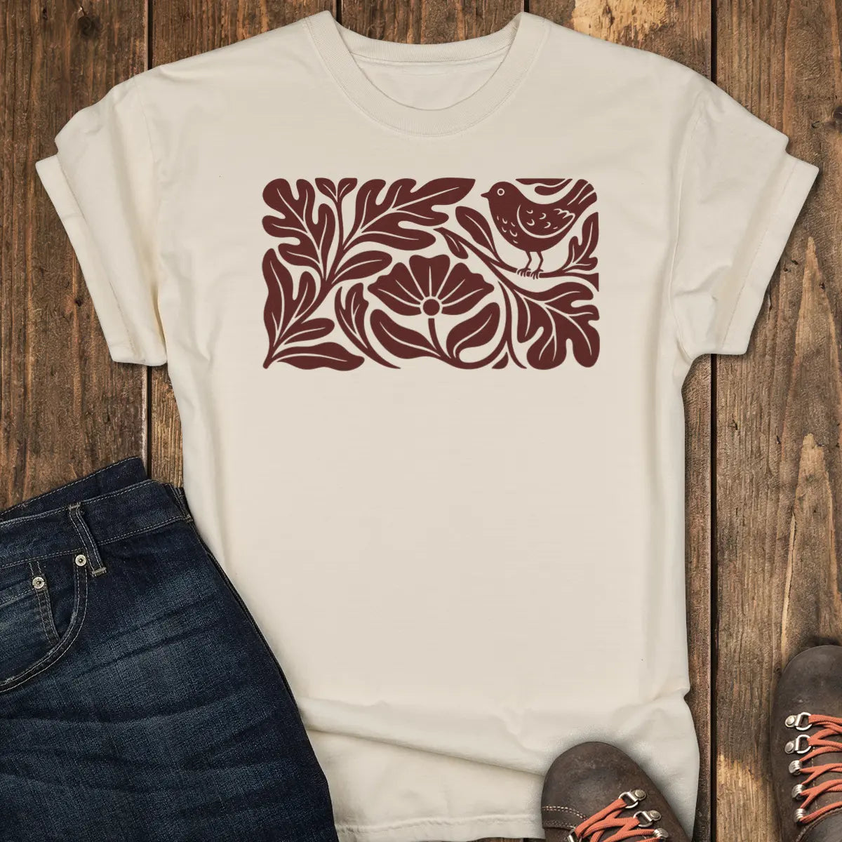 Early Bird Tee - Ivory