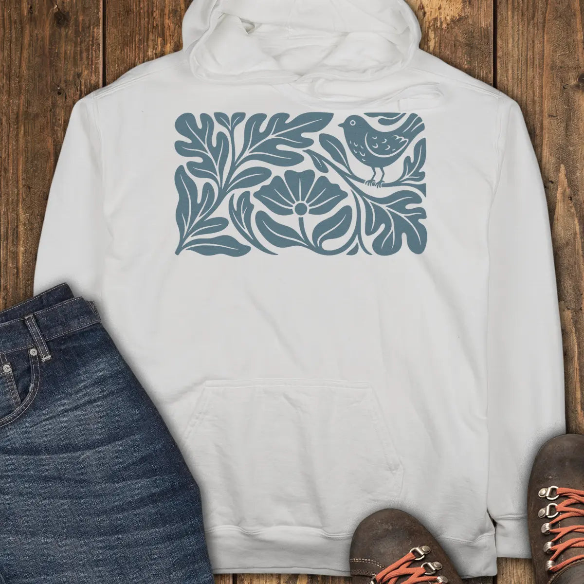 Early Bird Hoodie - White