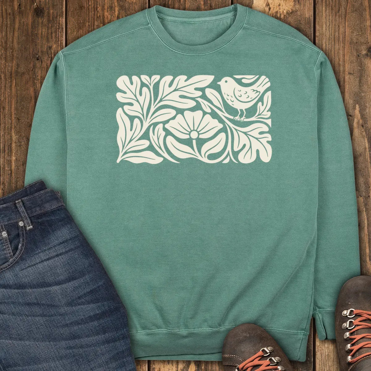Early Bird Sweatshirt - Light Green
