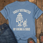 Easily Distracted Tee - Blue Jean