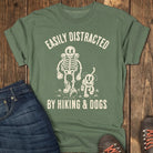 Easily Distracted Tee - Moss