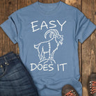 Easy Does It Tee - Blue Jean