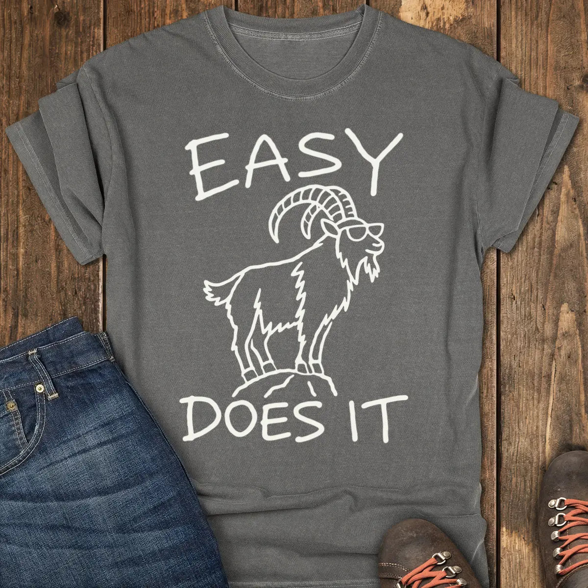 Easy Does It Tee - Pepper