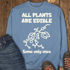 Edible Once Sweatshirt - Blue Jean