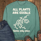 Edible Once Sweatshirt - Light Green