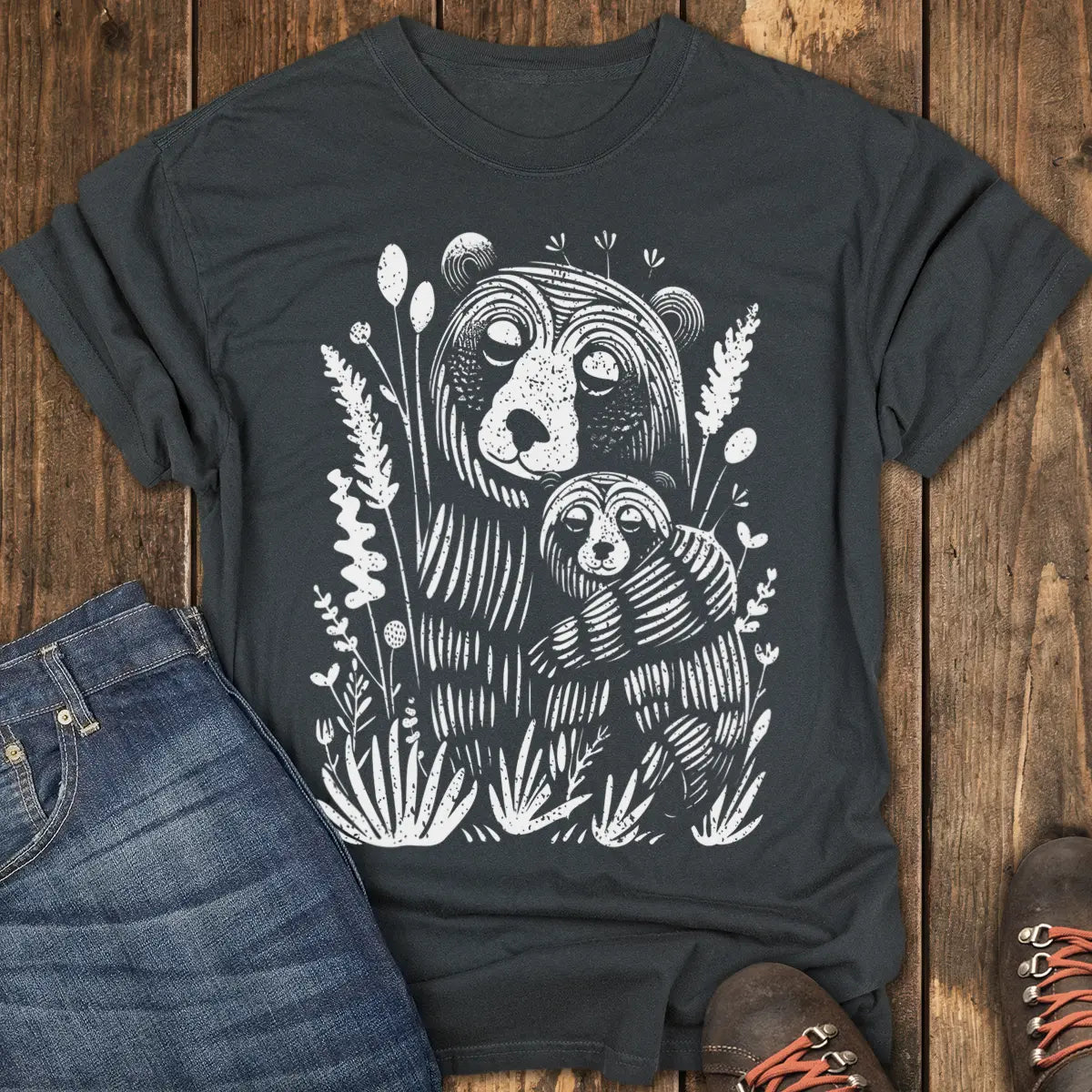 Embrace of the Forest Tee - Black