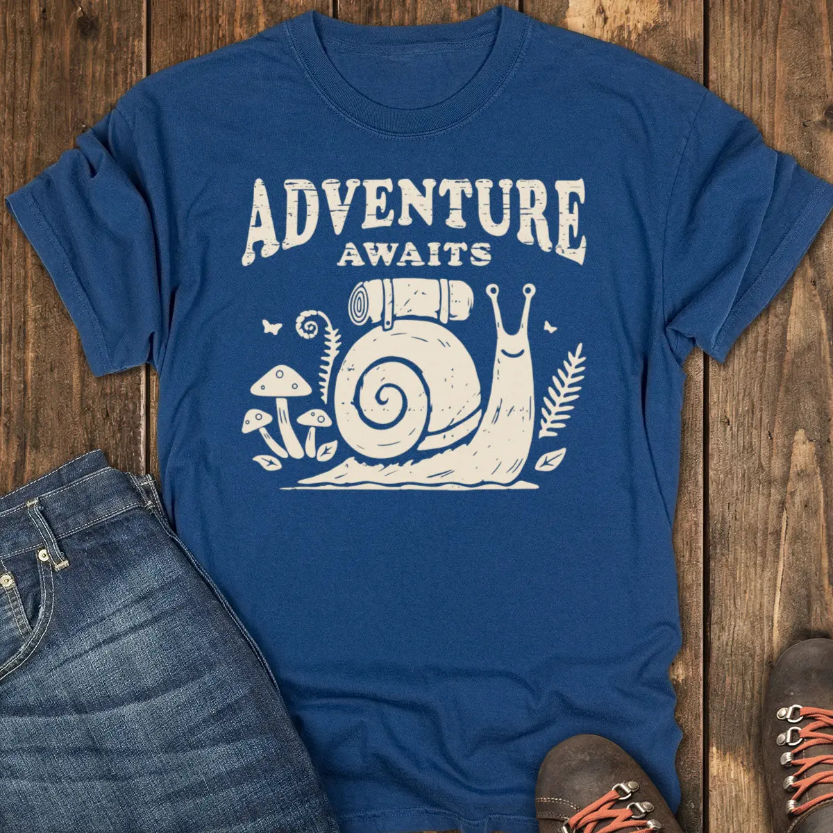 Enjoy It Tee - Navy
