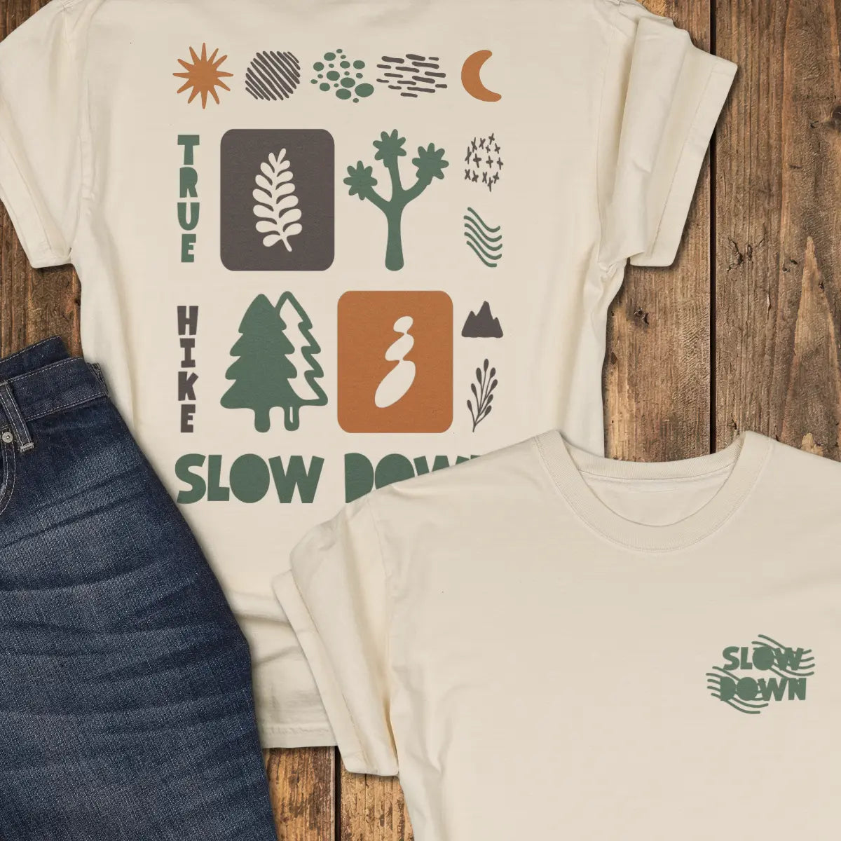 Enjoy the View Tee - Ivory
