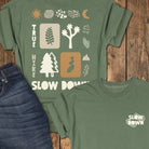 Enjoy the View Tee - Moss