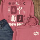 Enjoy the View Hoodie - Crimson