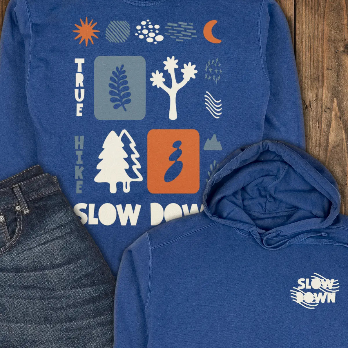 Enjoy the View Hoodie - True Navy