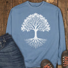 Eternal Tree Sweatshirt - Blue Jean