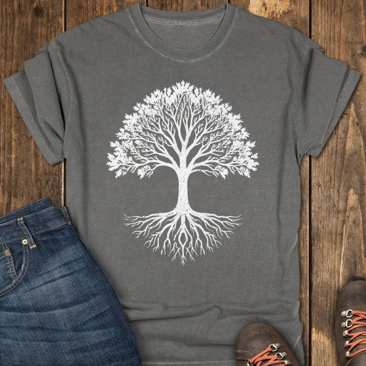 Eternal Tree Tee - Pepper