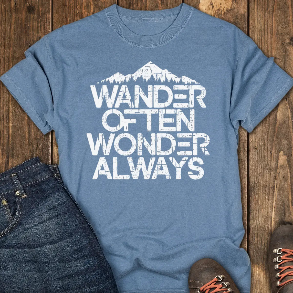EverSeeker Tee - Blue Jean