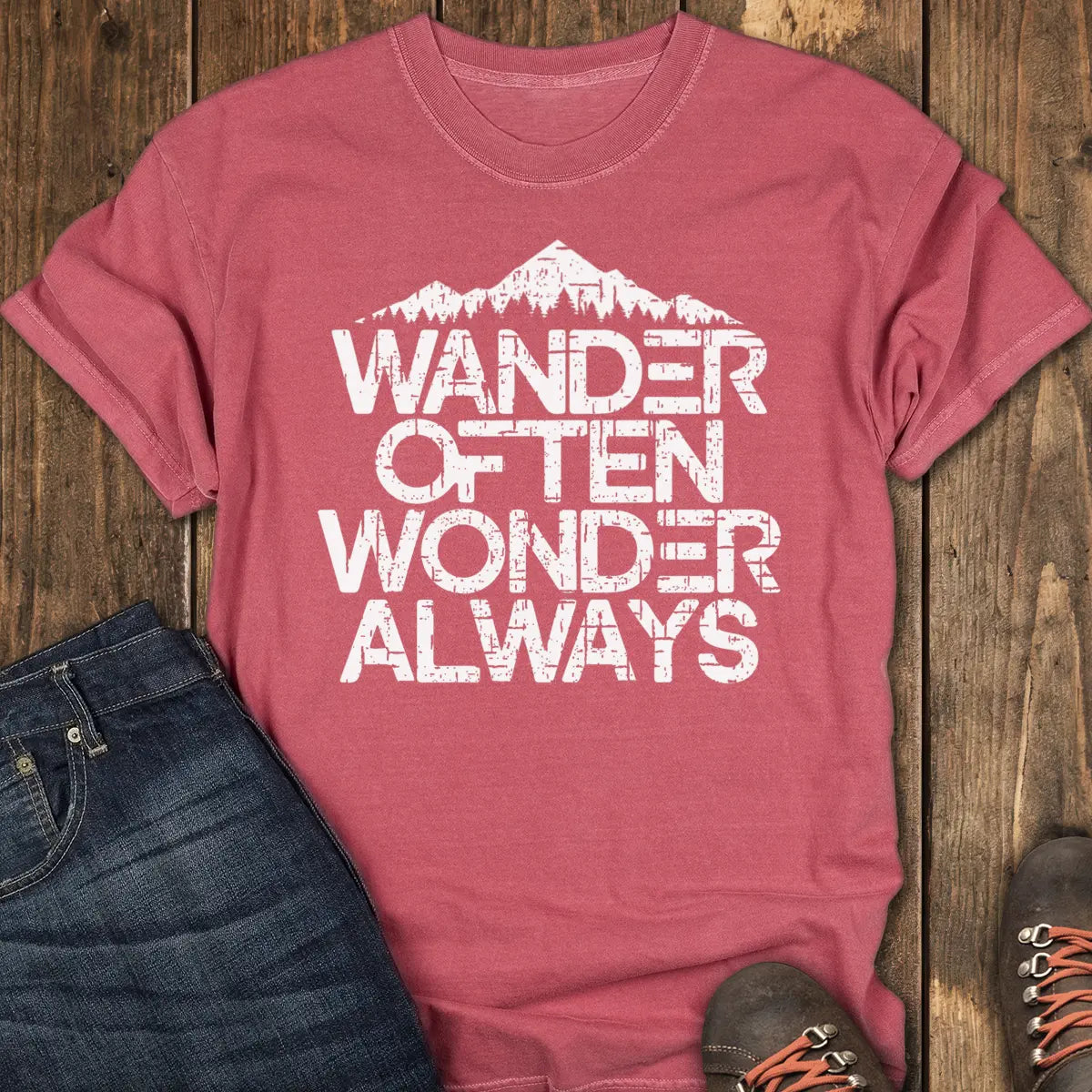 EverSeeker Tee - Crimson