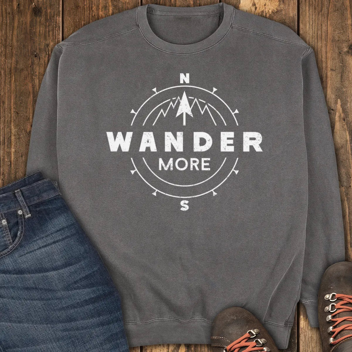 Explore More Sweatshirt - Pepper