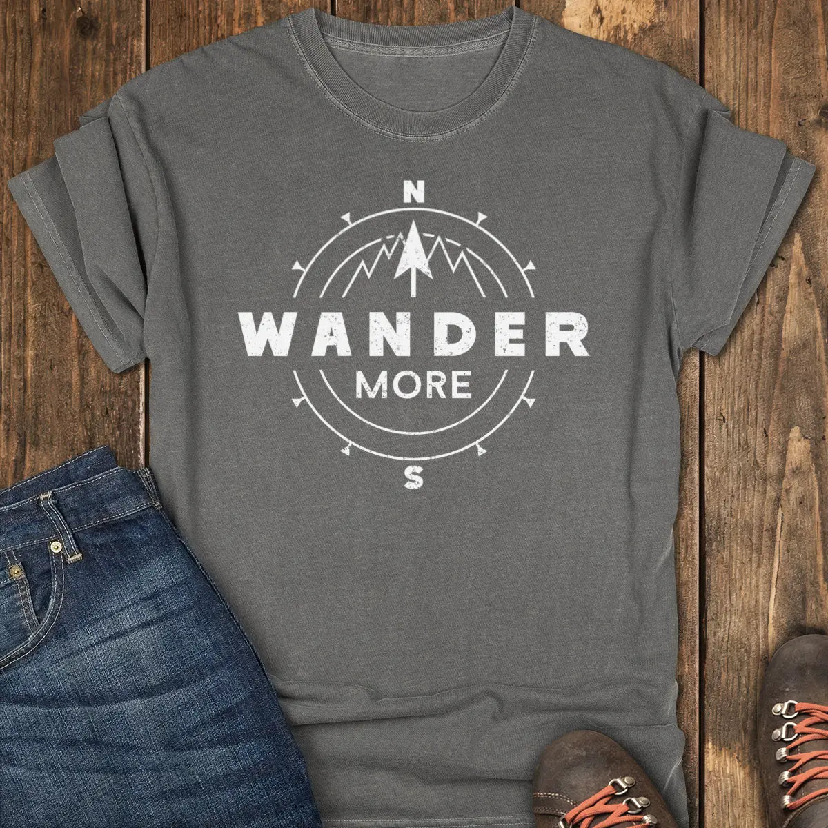 Explore More Tee - Pepper