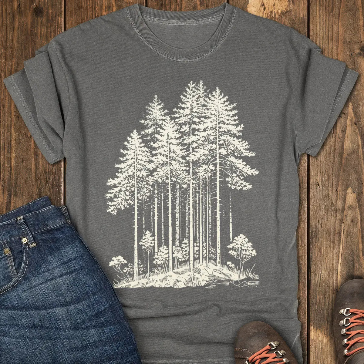 Explore the Unknown Tee - Pepper