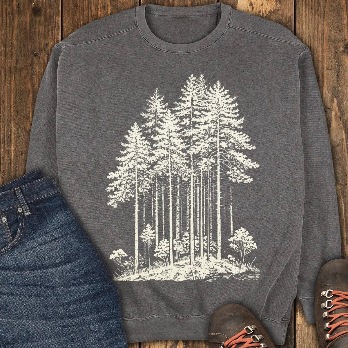 Explore the Unknown Sweatshirt - Pepper