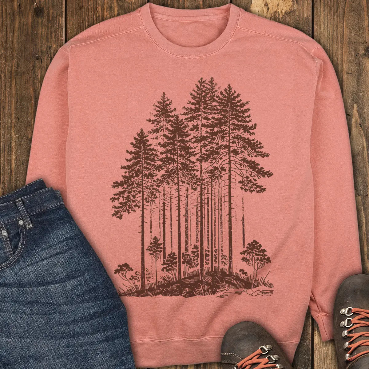 Explore the Unknown Sweatshirt - Terracotta