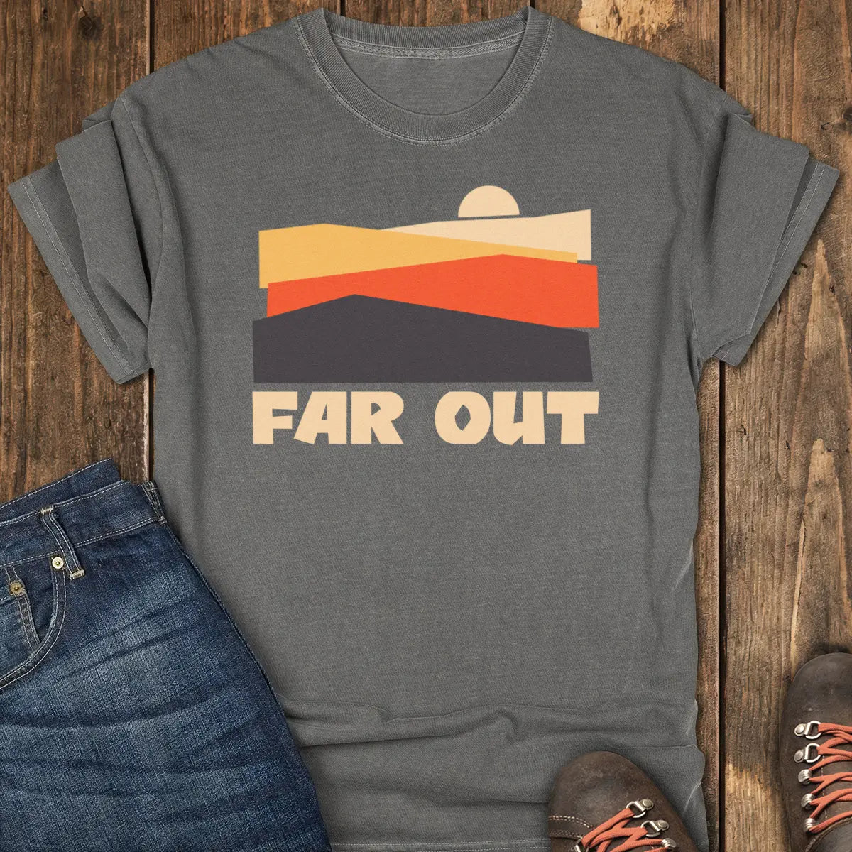 Far Out Tee - Pepper