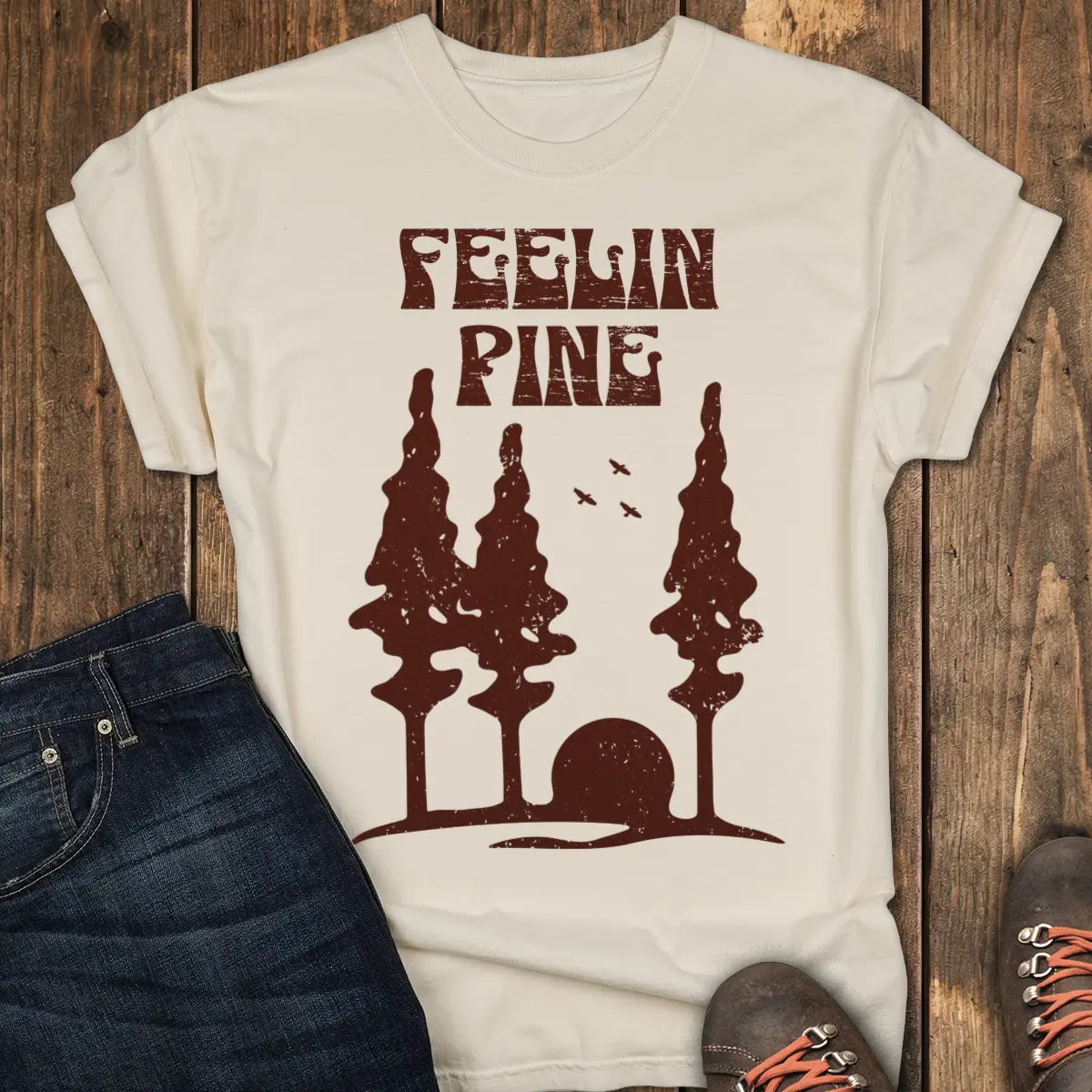 Feelin Pine Tee - Ivory