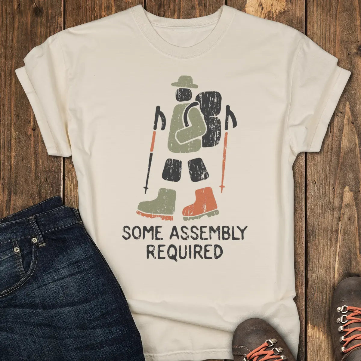 Field Assembly Tee - Ivory