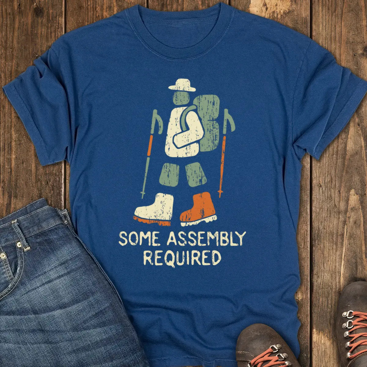 Field Assembly Tee - Navy