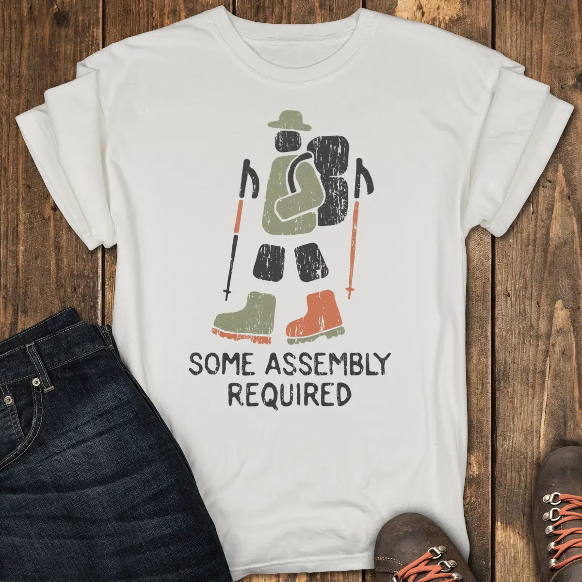 Field Assembly Tee - White
