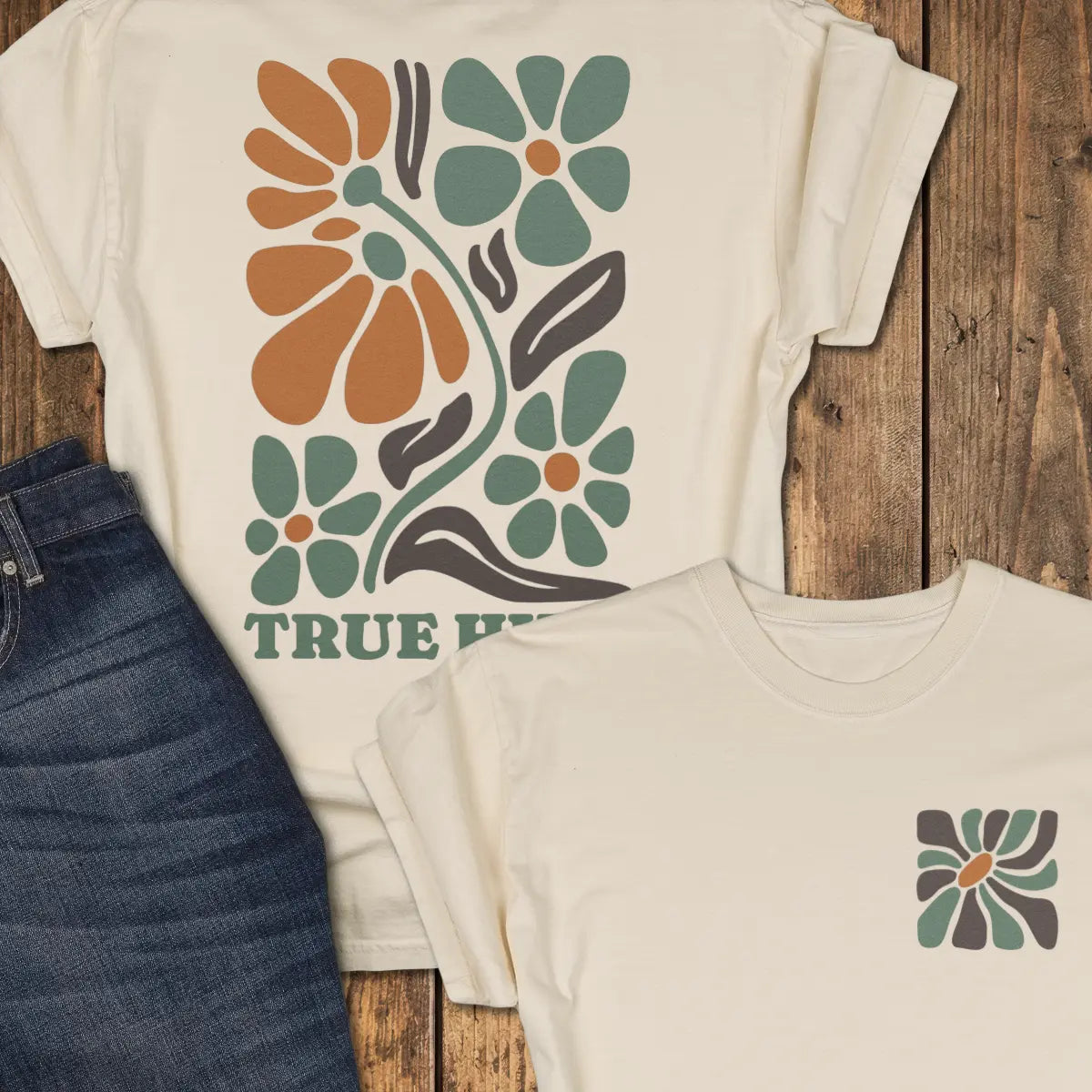 Field Noise Tee - Ivory
