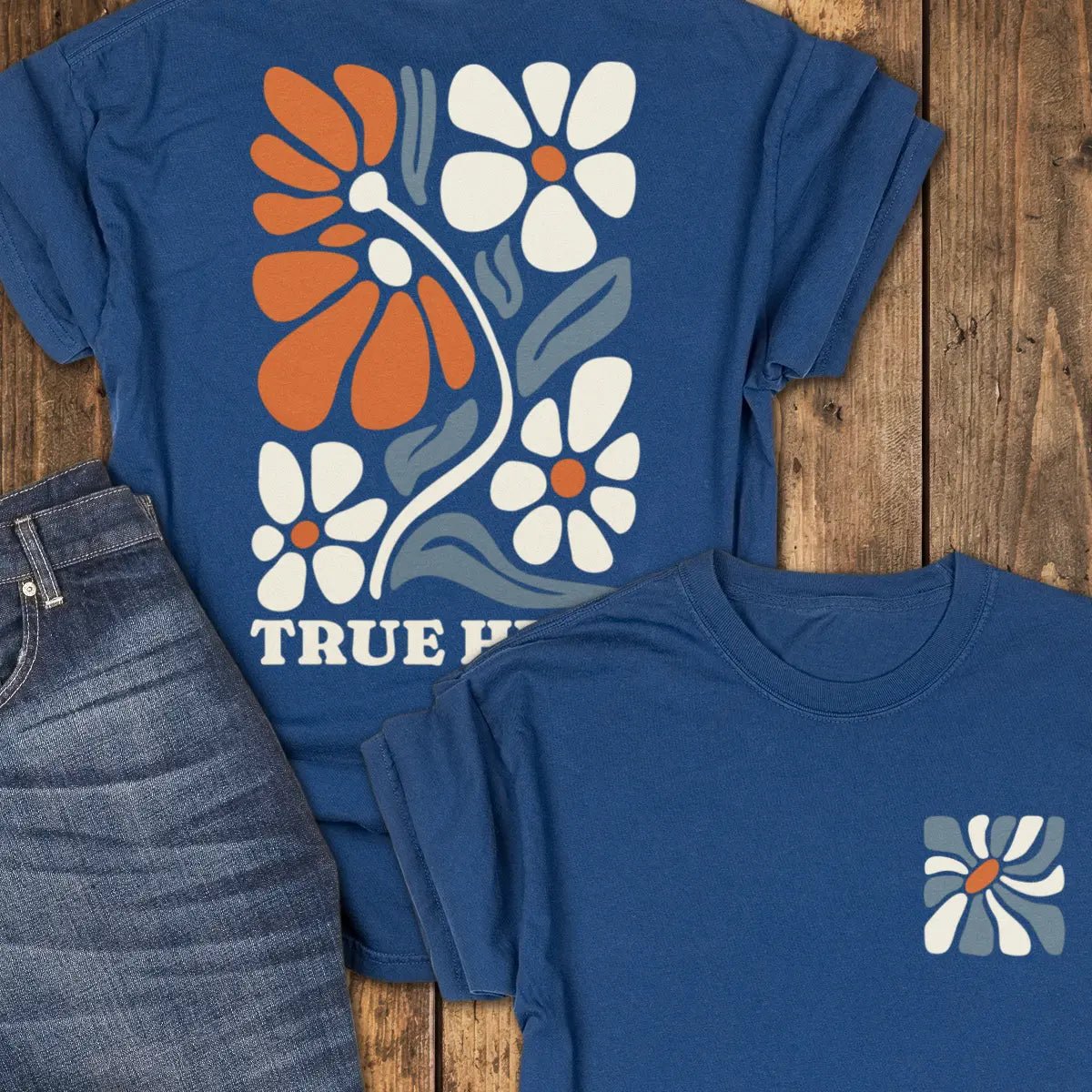 Field Noise Tee - Navy